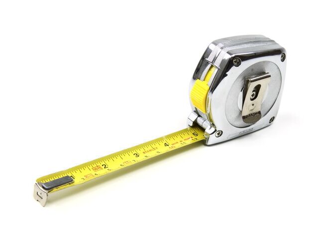 centimeters to measure the size of the penis before enlargement